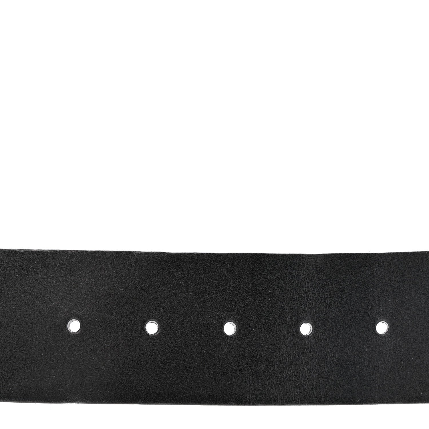 Saint Laurent Calfskin Ceinture Belt 80 32 Black 3 of 9