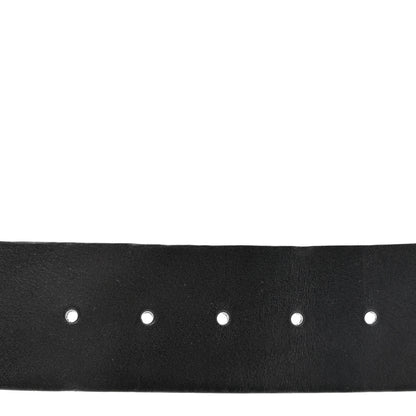 Saint Laurent Calfskin Ceinture Belt 80 32 Black 3 of 9