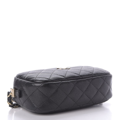 Chanel Caviar Quilted Camera Case Black 4 of 10