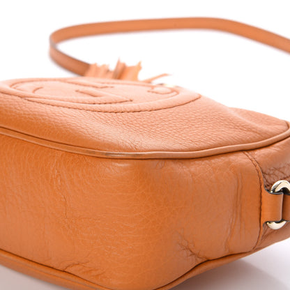 Gucci Pebbled Calfskin Small Soho Disco Bag Curcuma 10 of 12