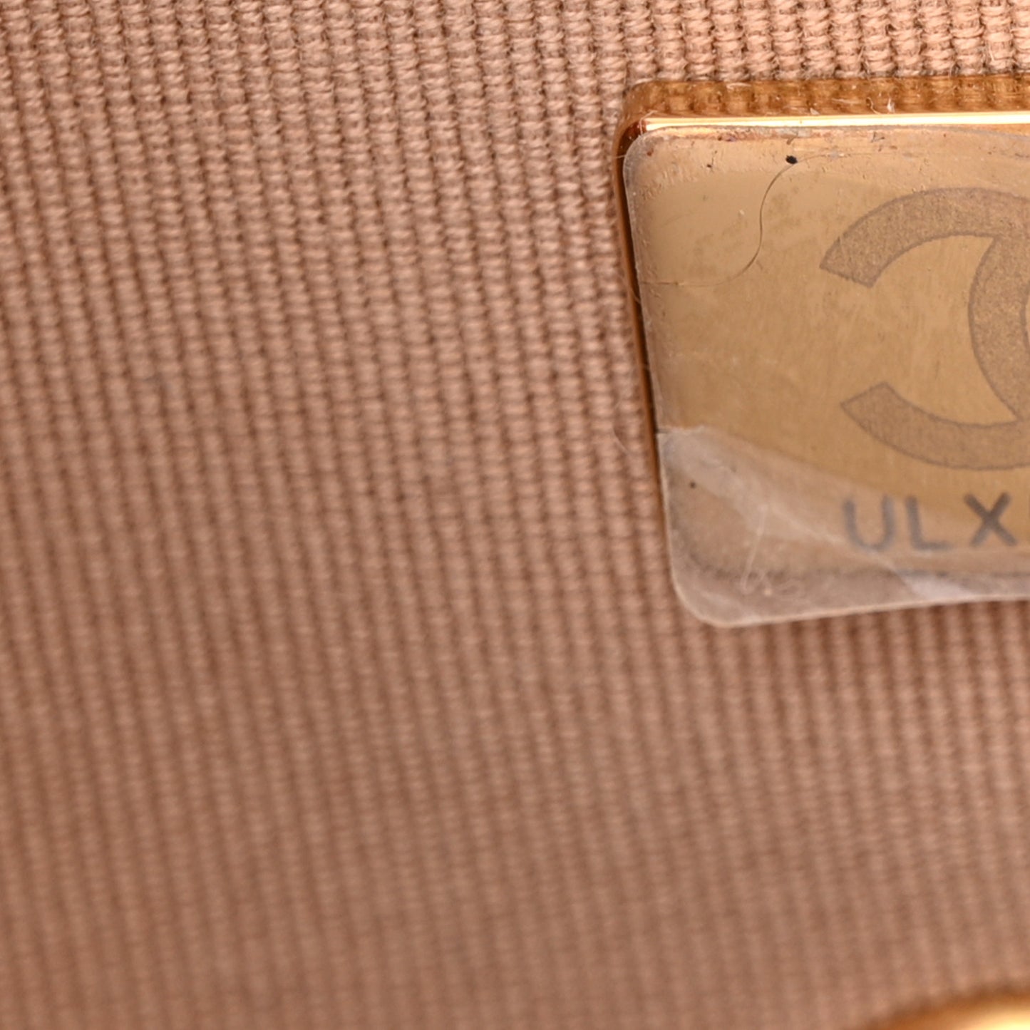 Calfskin Quilted Mini Charms Flap Dark Beige