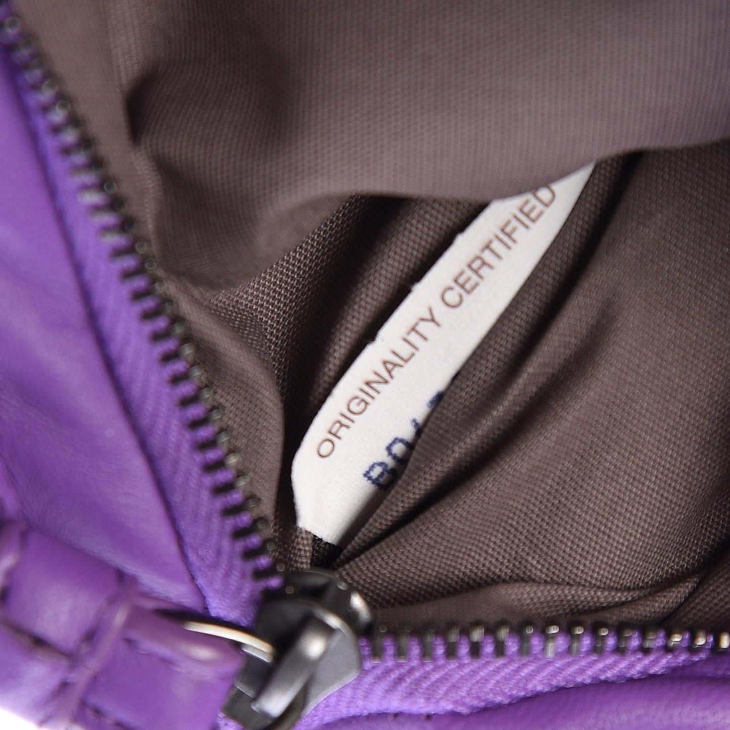 Nappa Intrecciato Ayers Pouch Violet