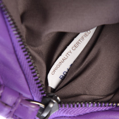 Bottega Veneta Nappa Intrecciato Ayers Pouch Violet 8 of 9