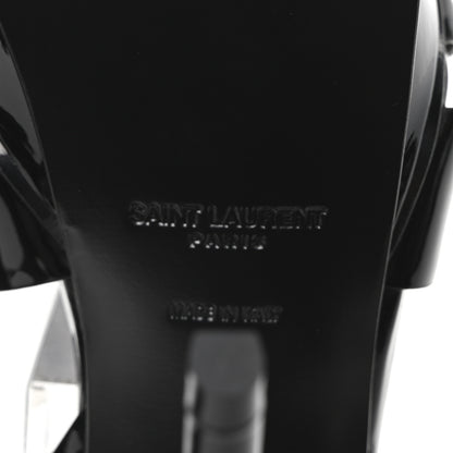 Saint Laurent Patent Tribute 105 Platform Sandals 37 Black 7 of 9