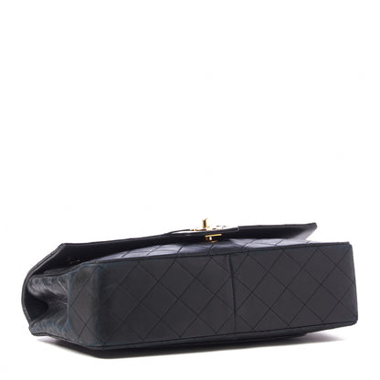 Chanel Lambskin Quilted Medium Single Flap Black 4 of 10