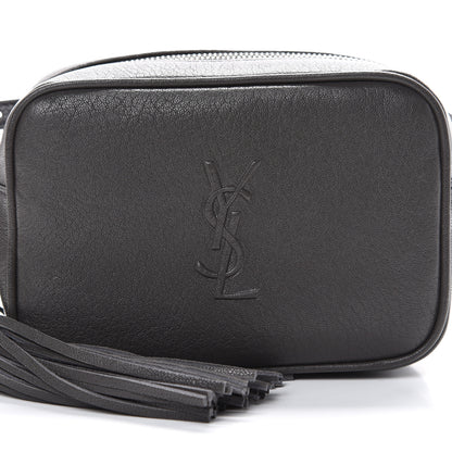 Saint Laurent Lambskin Monogram Lou Belt Bag Asphalt 7 of 9