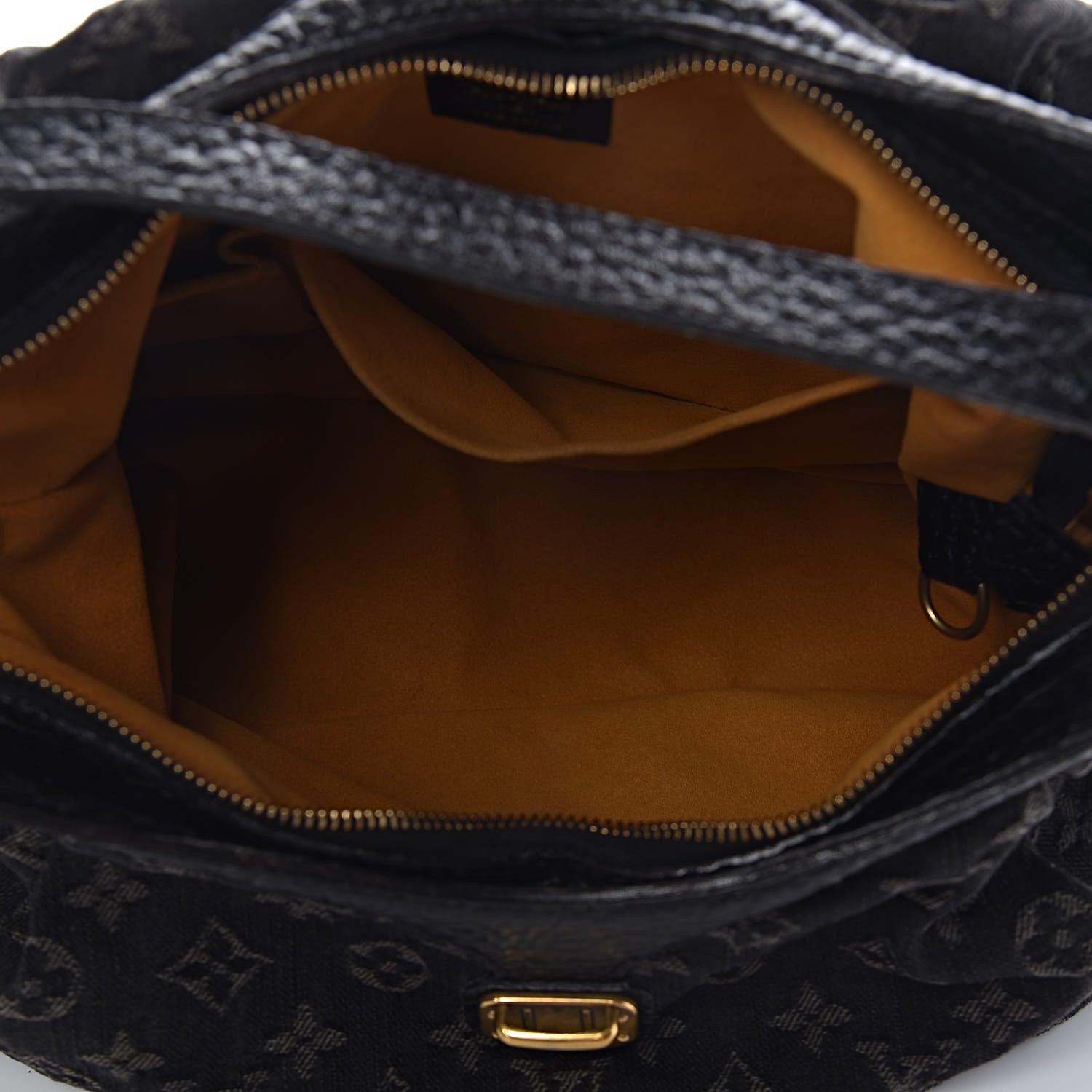 Louis Vuitton Denim Mahina XS Black 5 of 10