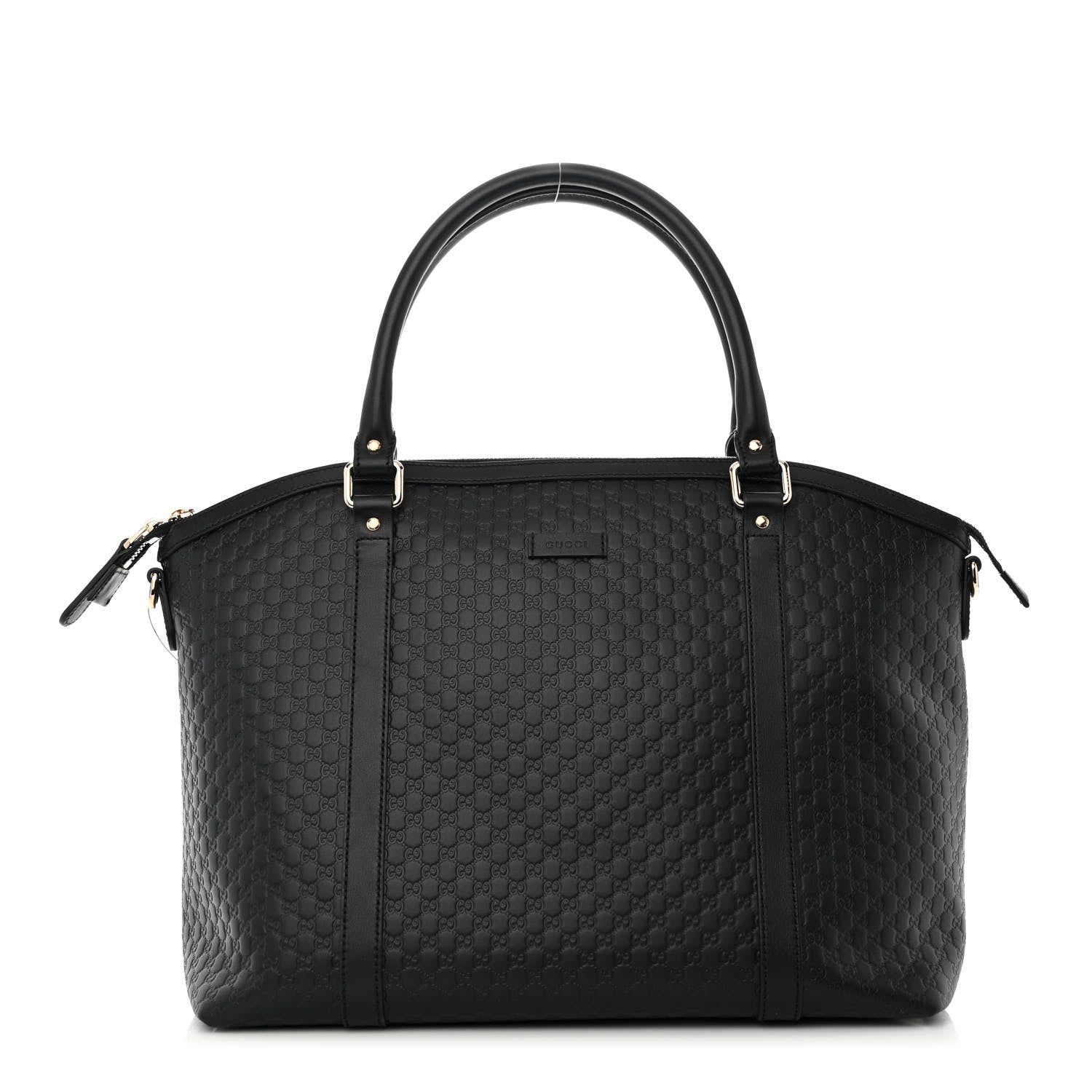 Gucci Soft Microguccissima Large Dome Satchel Black 1 of 10