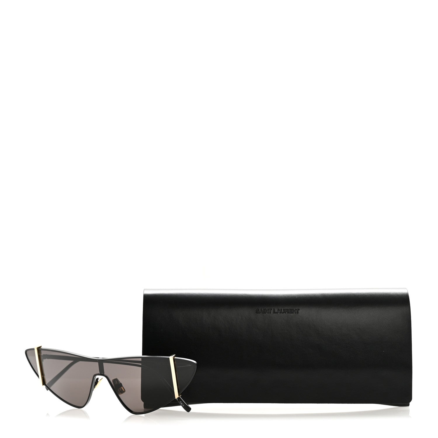Saint Laurent Metal Cat Eye SL536 Sunglasses Black 9 of 9