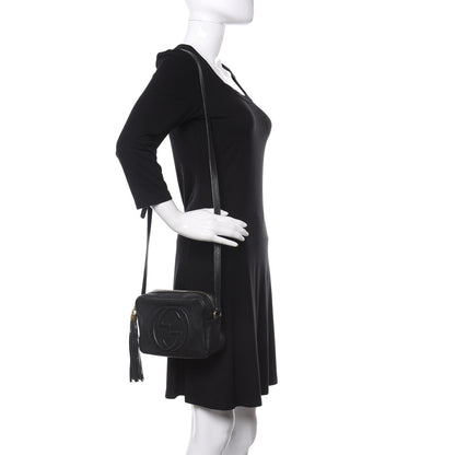 Gucci Pebbled Calfskin Small Soho Disco Bag Black 2 of 9
