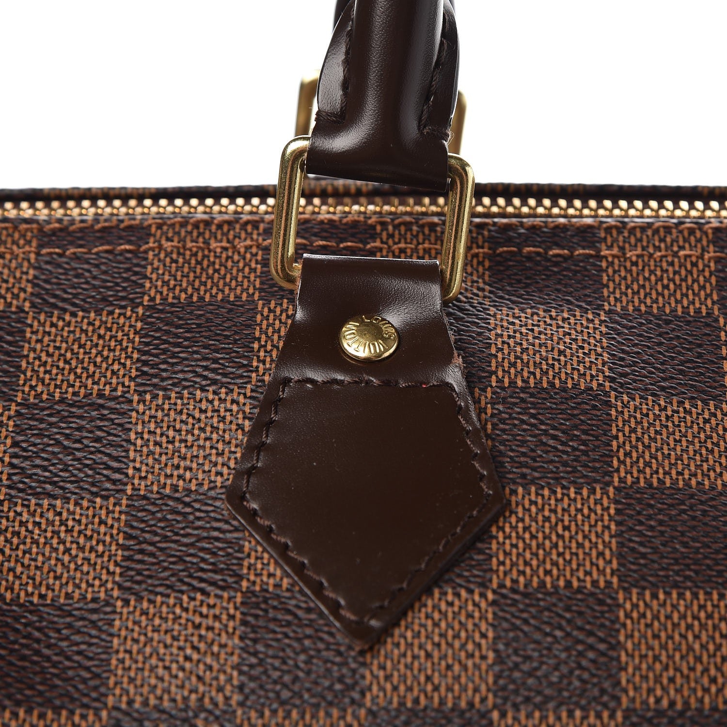 Louis Vuitton Damier Ebene Speedy 30 9 of 12