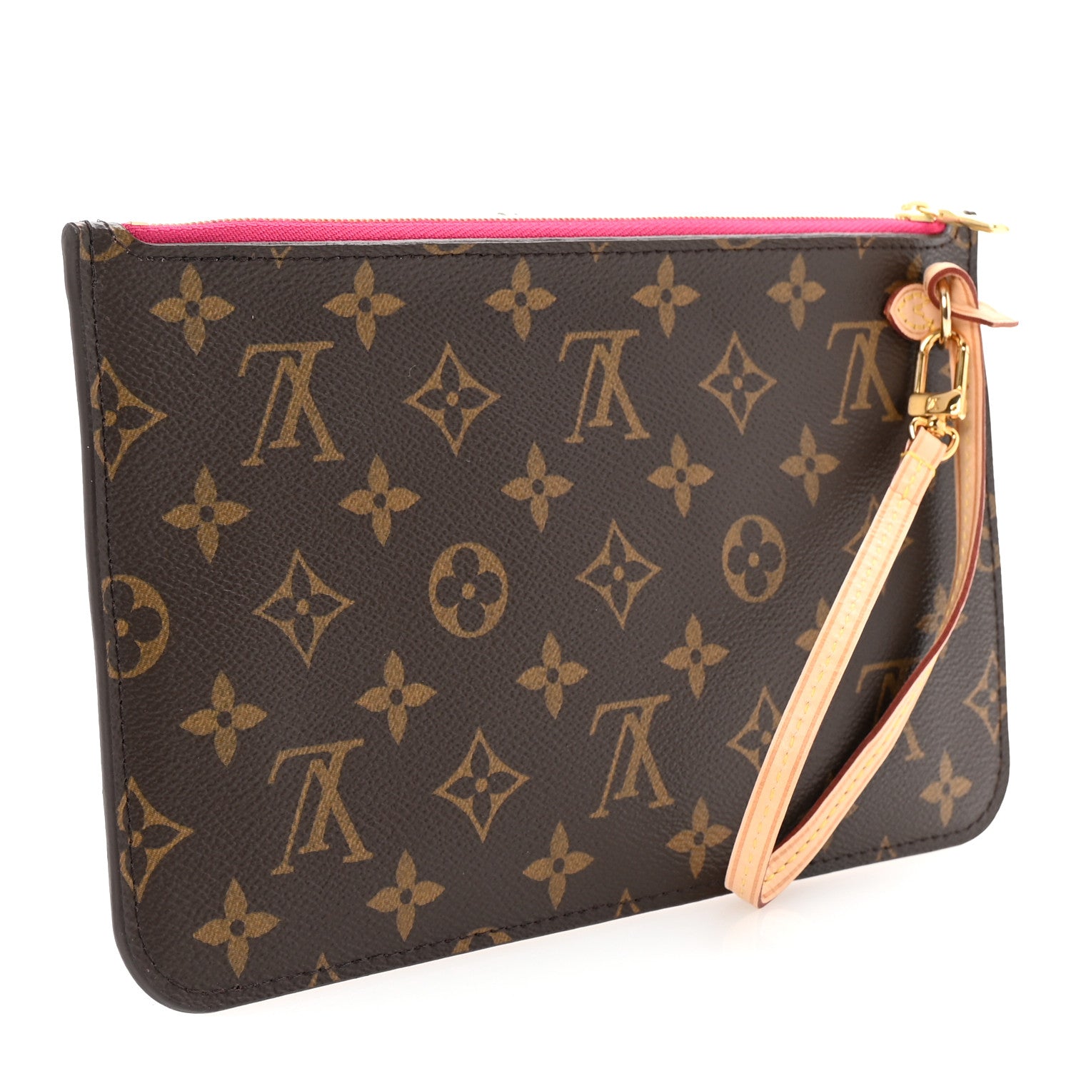 Louis Vuitton Monogram Saint Barth Neverfull MM Pochette Hot Pink 3 of 7