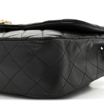 Chanel Lambskin Quilted Medium Westminster Pearl Flap Black 10 of 10