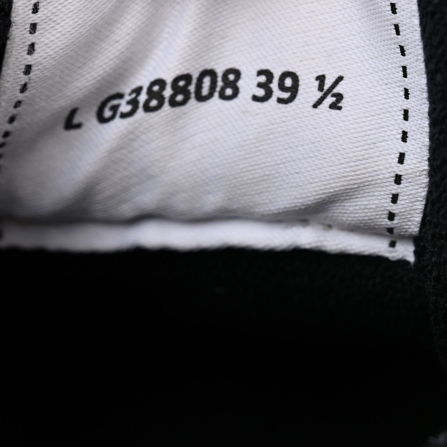 Grained Calfskin Fabric Womens Logo Sneakers 39.5 White Black