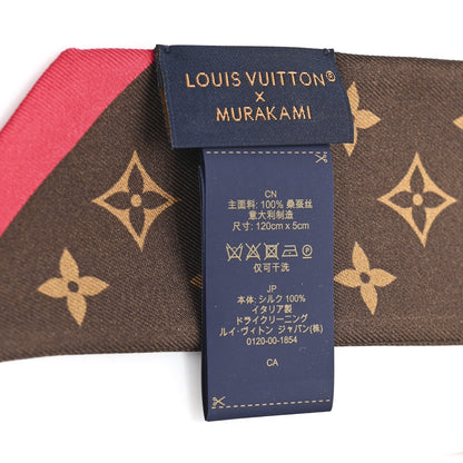 Louis Vuitton LV X TM Silk Monogram Cerises Bandeau Brown 3 of 3