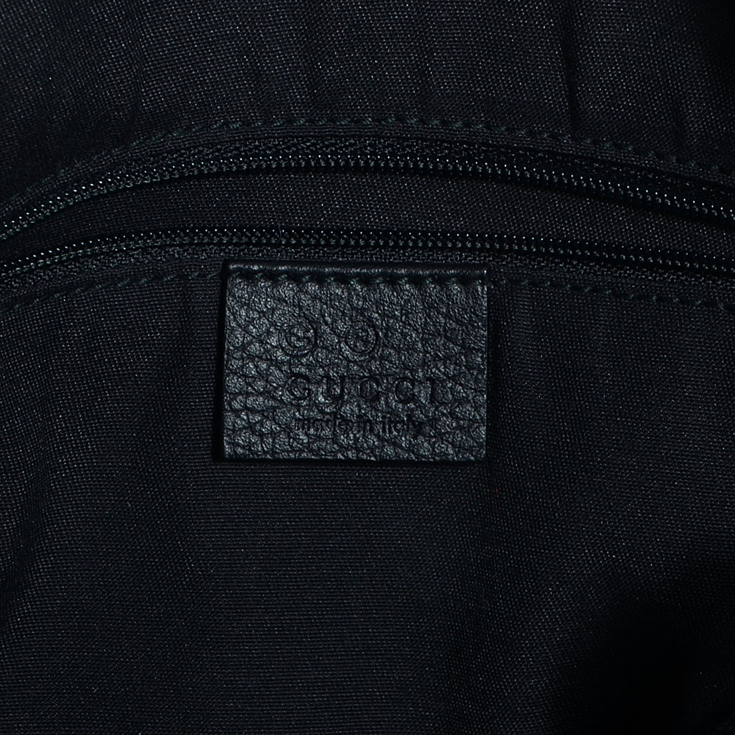 Monogram Medium Abbey Shoulder Bag Black