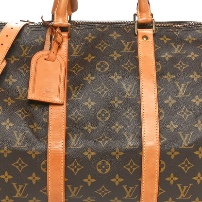 Louis Vuitton Monogram Keepall Bandouliere 50 8 of 11