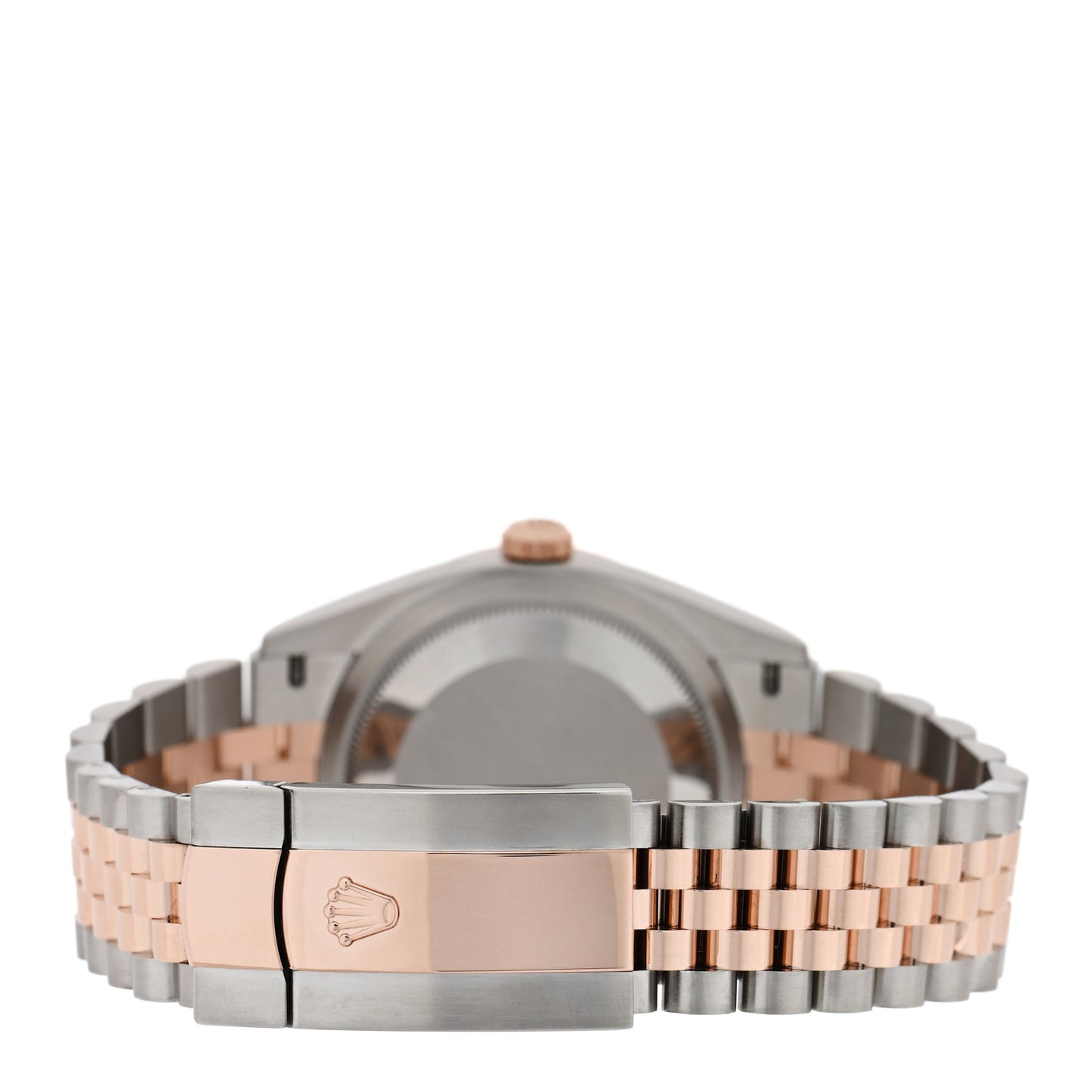 Stainless Steel 18K Everose Gold 36mm Oyster Perpetual Datejust Watch Chocolate 126231