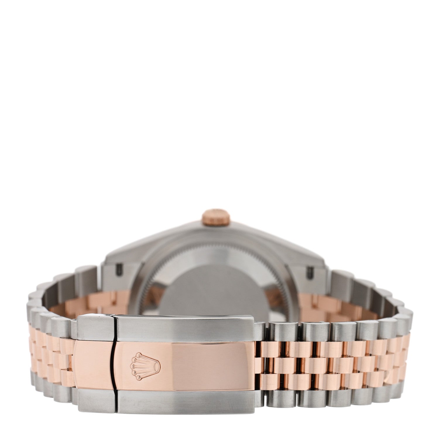 Rolex Stainless Steel 18K Everose Gold 36mm Oyster Perpetual Datejust Watch Chocolate 126231 3 of 5