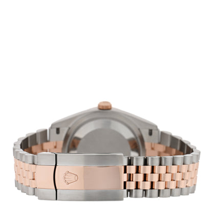 Rolex Stainless Steel 18K Everose Gold 36mm Oyster Perpetual Datejust Watch Chocolate 126231 3 of 5