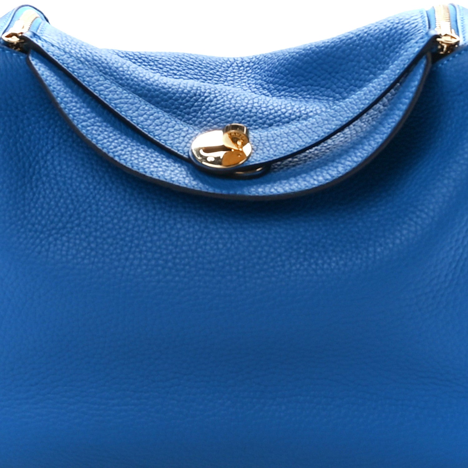 Hermes Taurillon Clemence Lindy 30 Bleu Frida 7 of 11