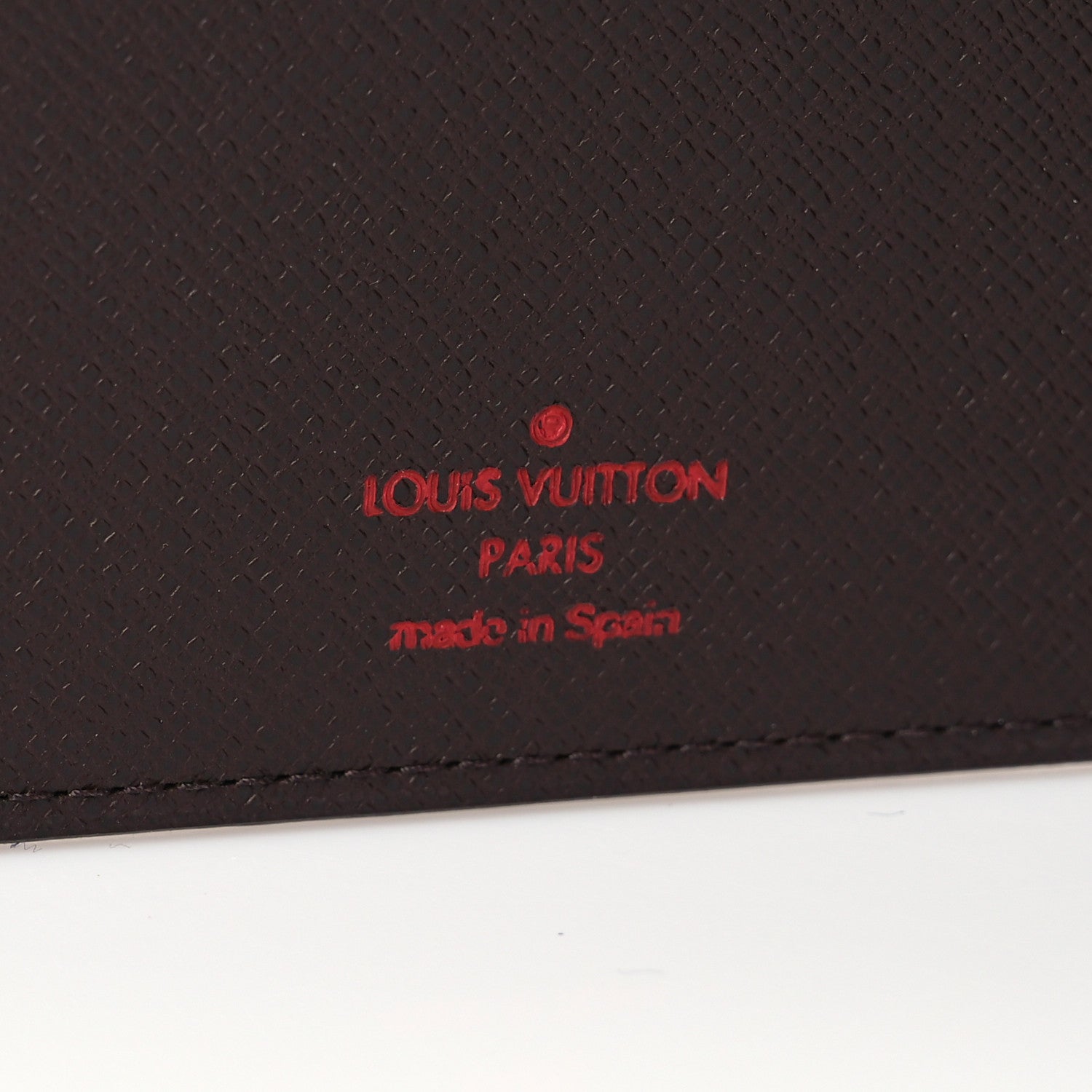 Louis Vuitton Damier Ebene Desk Agenda Cover 6 of 6
