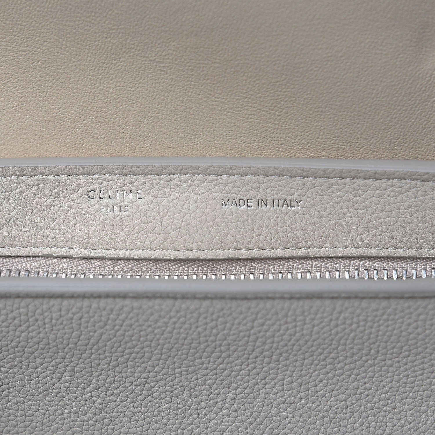 Celine Spazzolato Calfskin Nubuck Small Trapeze Quartz 6 of 8