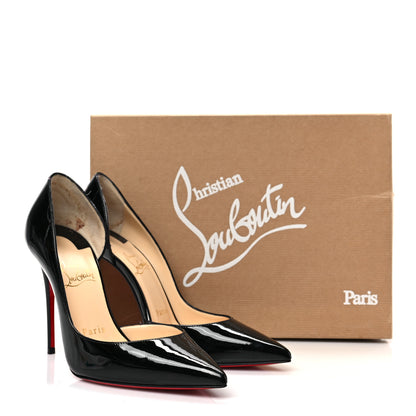 Christian Louboutin Patent Iriza 100 Pumps 36 Black 9 of 9