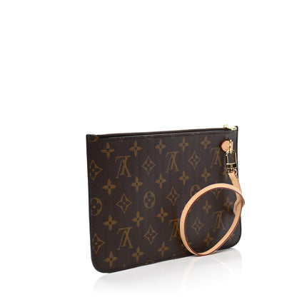 Louis Vuitton Monogram Neverfull MM GM Pochette 2 of 4