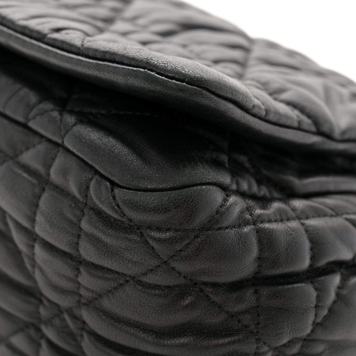 Christian Dior Lambskin Cannage Medium Delidior Flap Bag Black 11 of 13