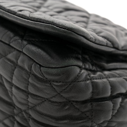 Christian Dior Lambskin Cannage Medium Delidior Flap Bag Black 11 of 13