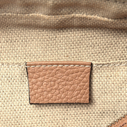 Gucci Pebbled Calfskin Small Soho Disco Bag Camelia 6 of 13