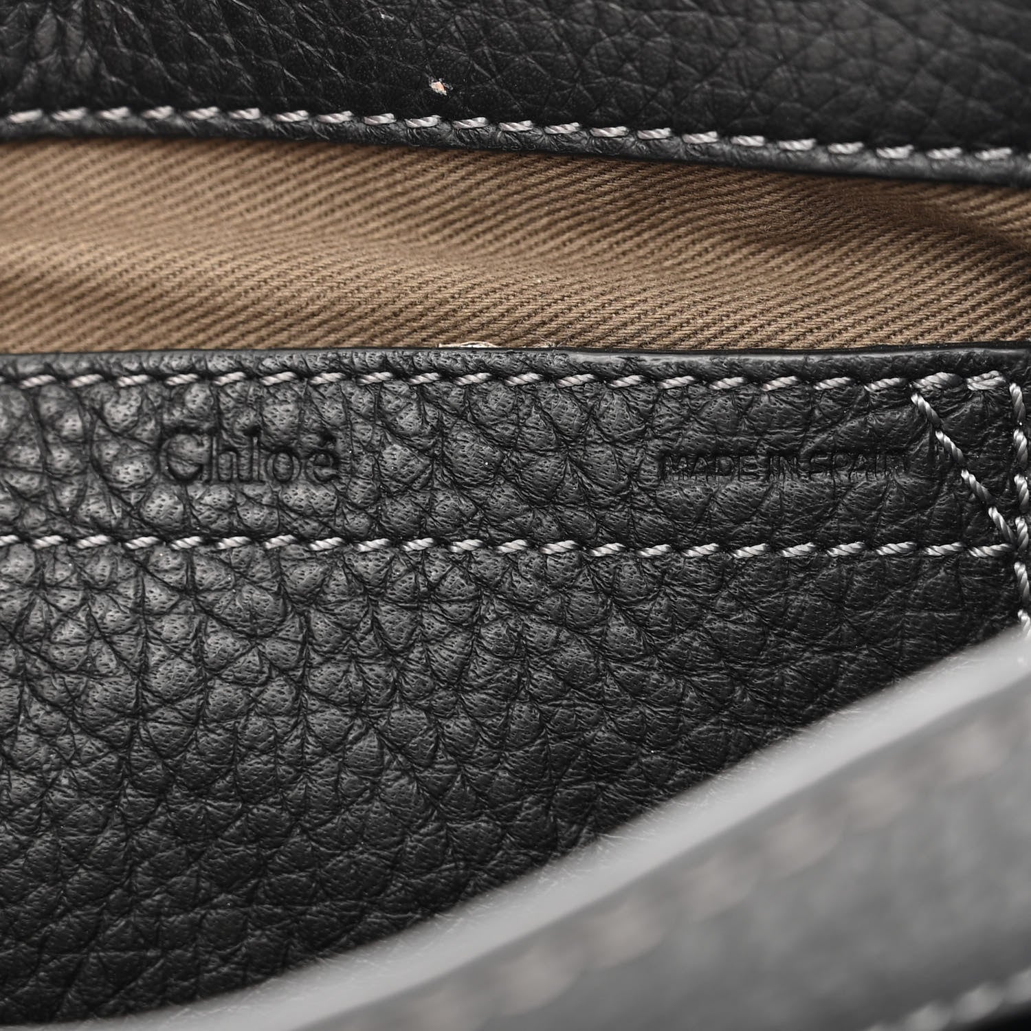 Chloe Calfskin Mini Marcie Round Crossbody Bag Black 6 of 10