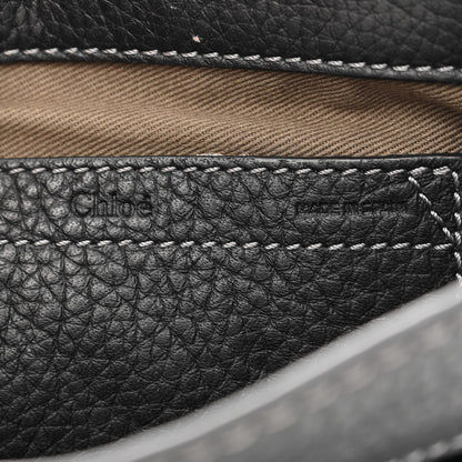 Chloe Calfskin Mini Marcie Round Crossbody Bag Black 6 of 10