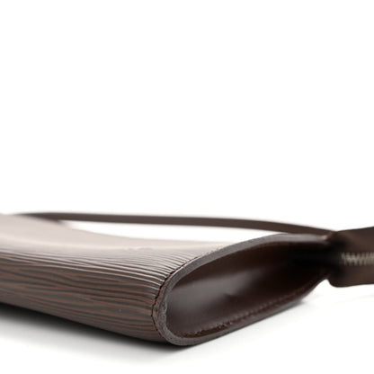 Louis Vuitton Epi Pochette Accessories 24 Moka 10 of 10