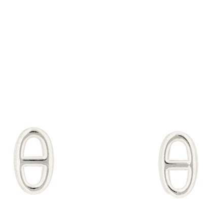 Hermes Sterling Silver TPM Farandole Earrings 1 of 5