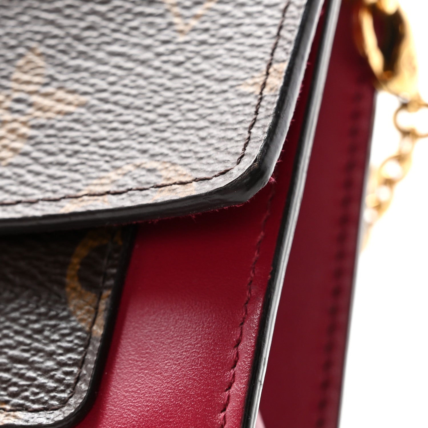 Louis Vuitton Monogram Flore Chain Wallet Fuchsia 10 of 10