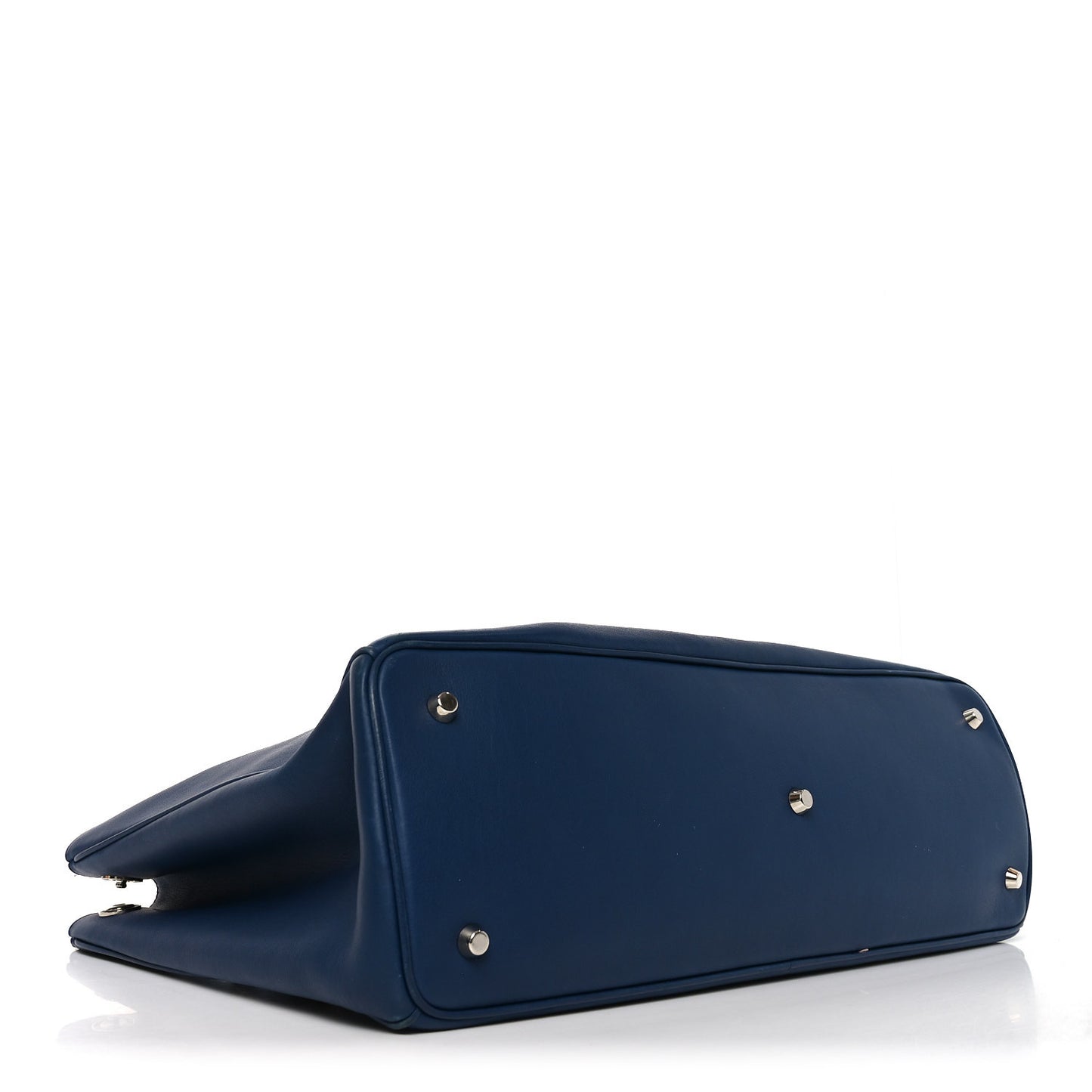 Smooth Calfskin Large Diorissimo Tote Blue