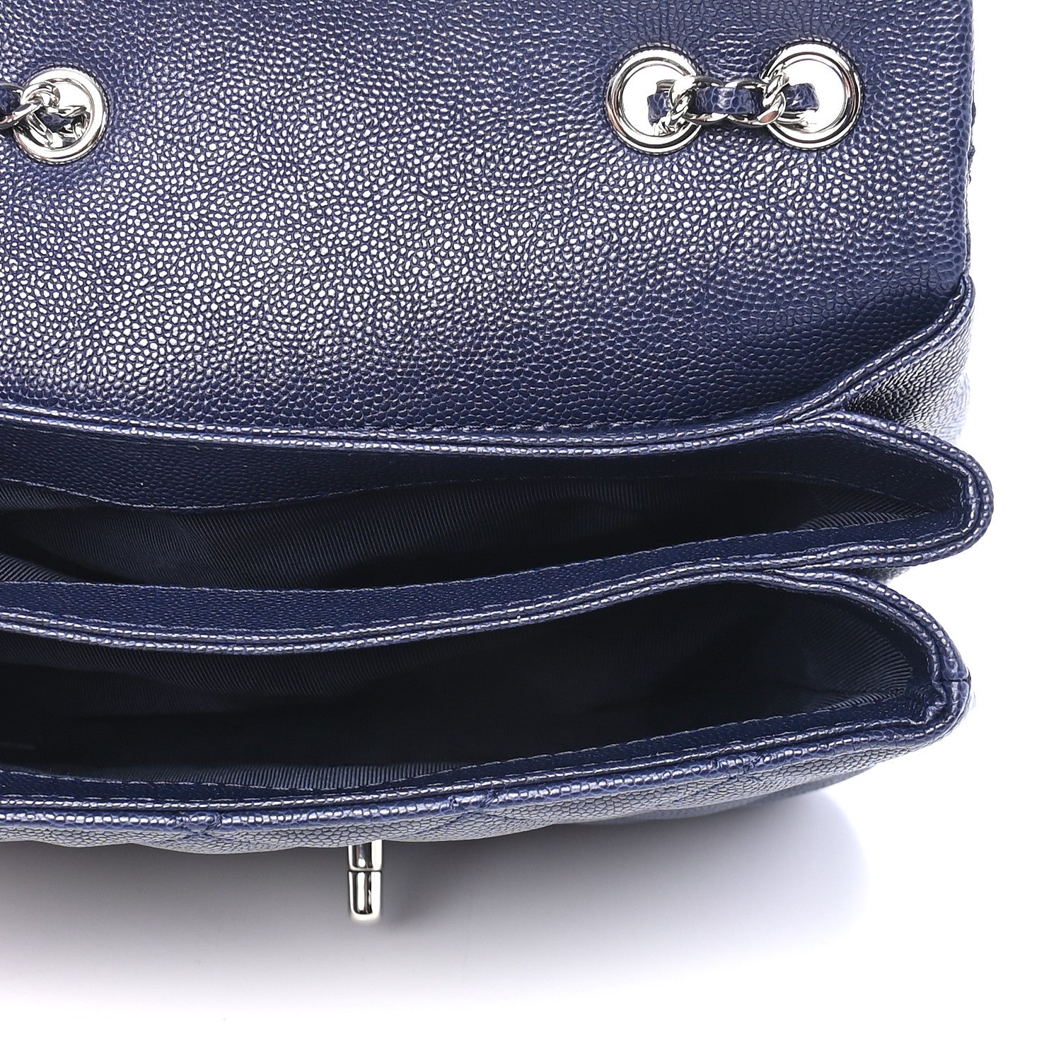 Chanel Caviar Quilted Small Urban Companion Flap Navy 4 of 8