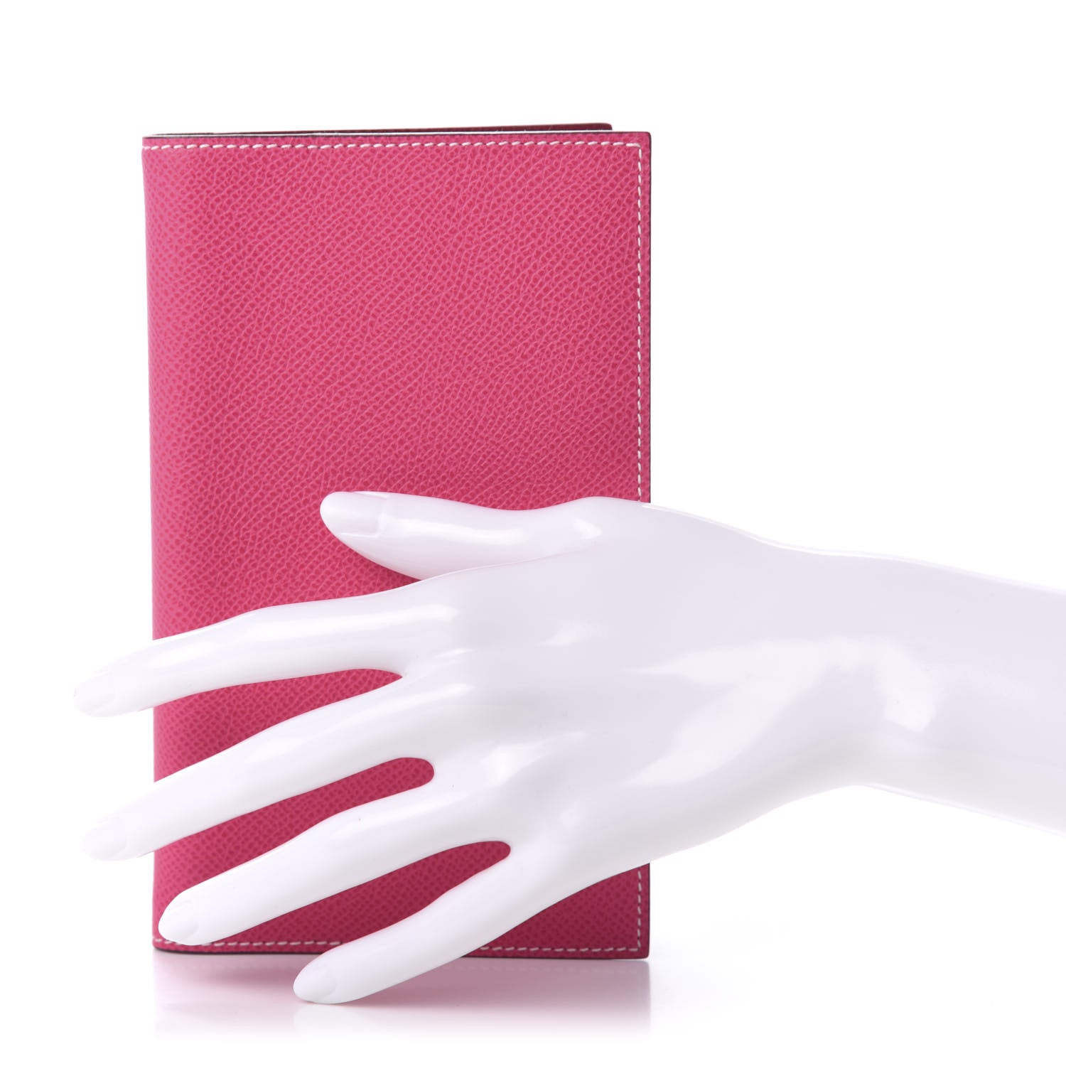 Hermes Epsom Vision II Agenda Cover Rose Tyrien Rubis 2 of 9