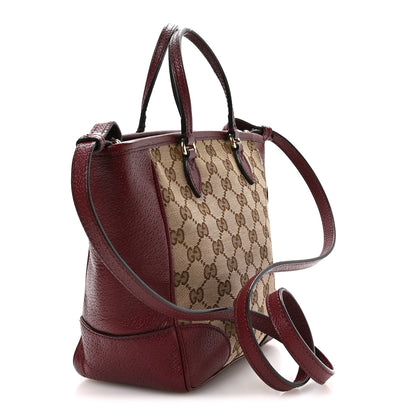 Gucci Monogram Small Bree Tote Red 3 of 10