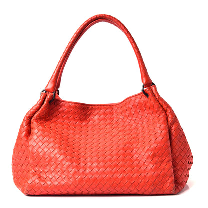 Bottega Veneta Nappa Intrecciato Parachute Bag Vesuvio 1 of 6