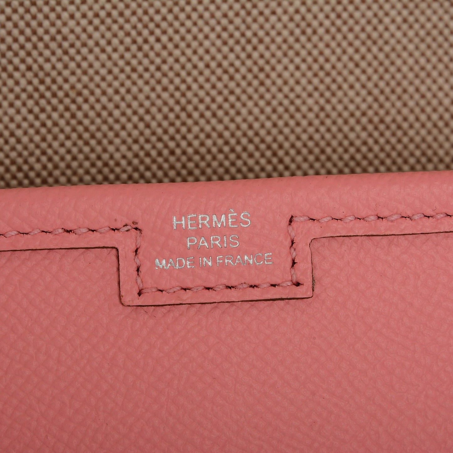 Epsom Jige PM Clutch Rose Confetti