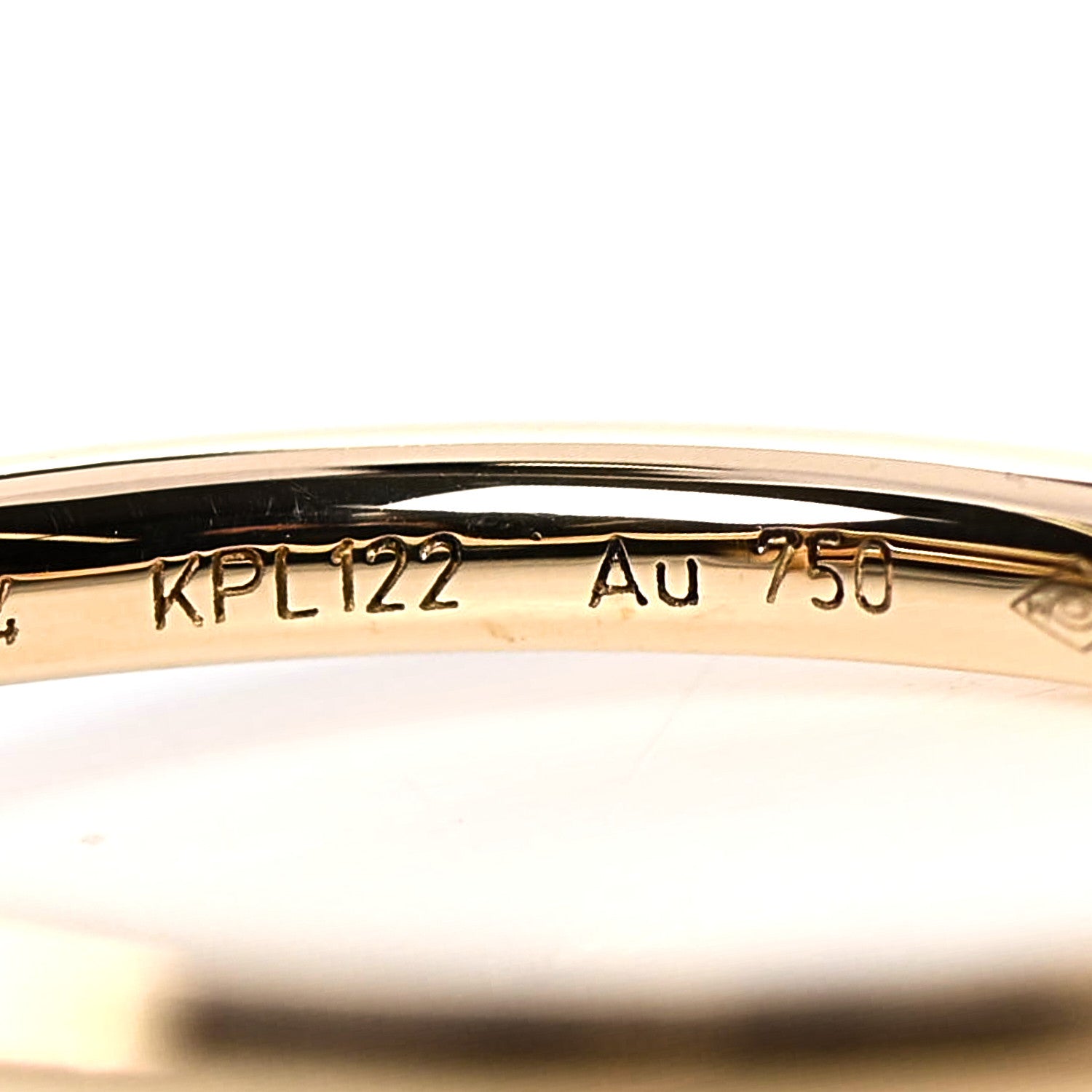 Cartier 18K Yellow Gold Small Juste Un Clou Ring 54 7 4 of 5