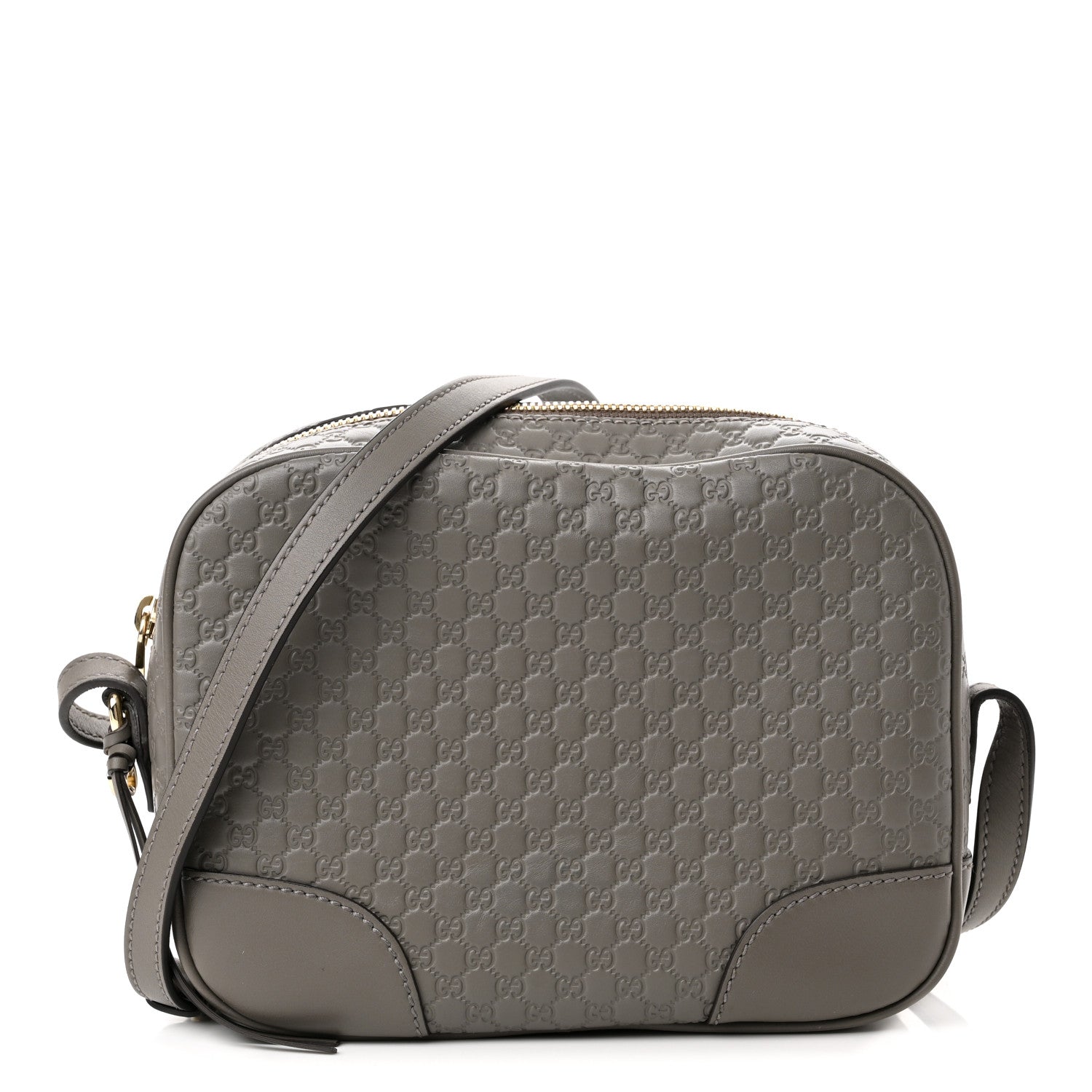 Gucci Microguccissima Mini Bree Messenger Bag Grey 1 of 10