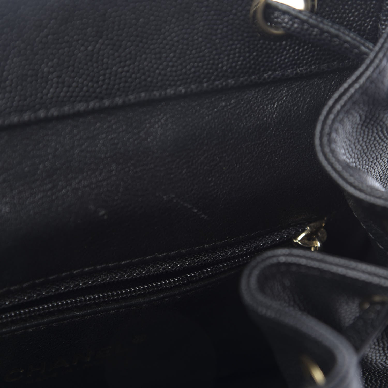 Chanel Caviar Quilted Business Affinity Backpack Black 7 of 10