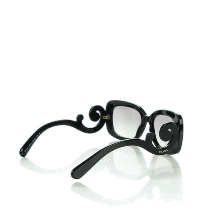 Prada Acetate Baroque Sunglasses SPR 27O Black 3 of 7
