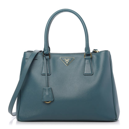 Prada Saffiano Lux Medium Tote Ottanio 1 of 9