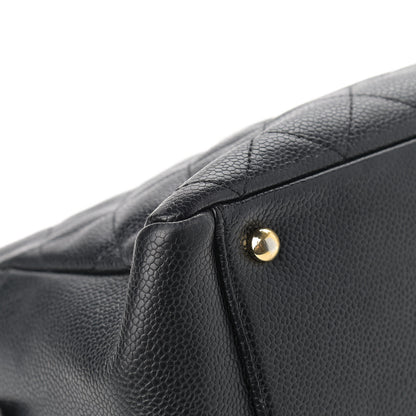 Chanel Caviar Quilted Petit Timeless Tote PTT Black 10 of 13