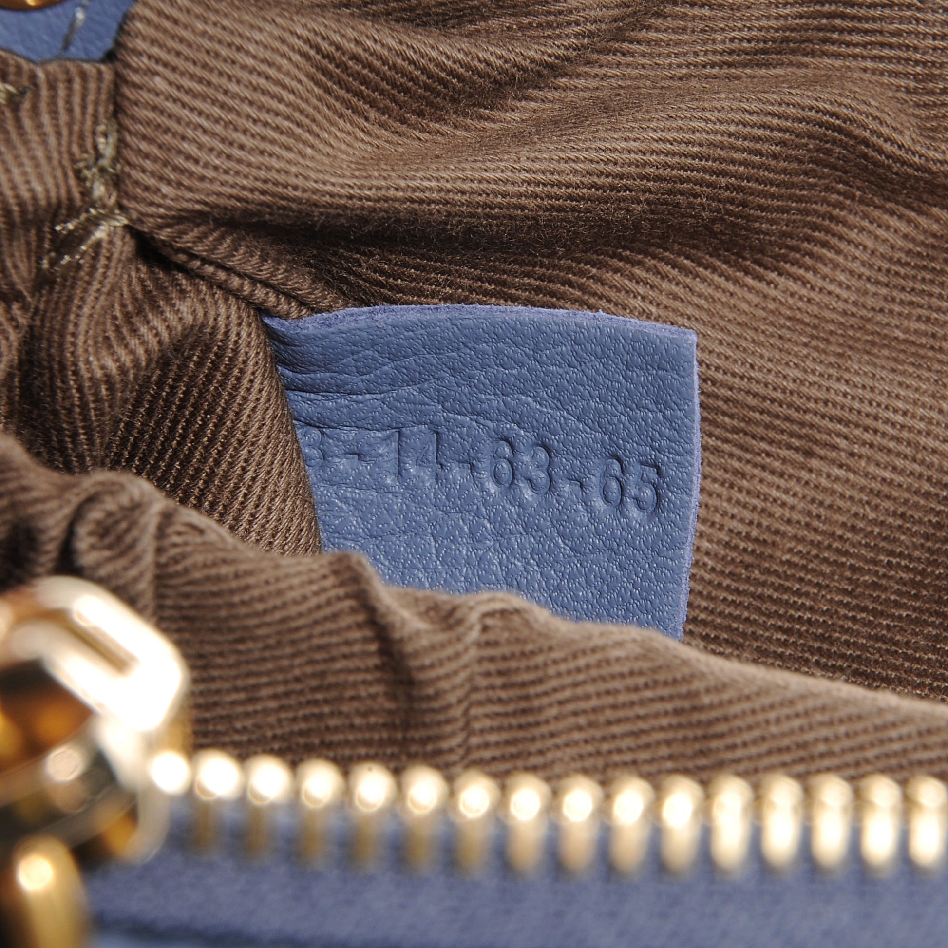 Chloe Grained Calfskin Mini Marcie Satchel Street Blue 5 of 8